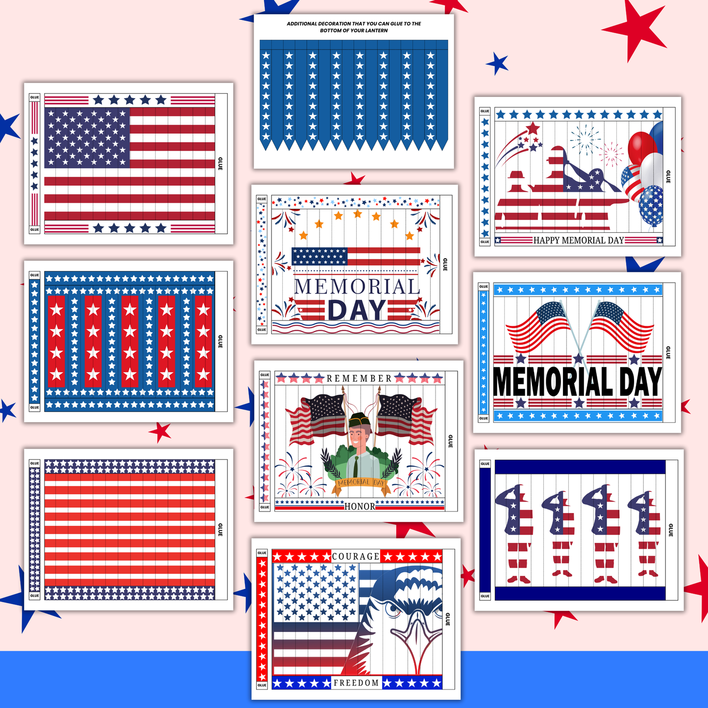 Memorial Day Activity Packet (over 100 printable pages)