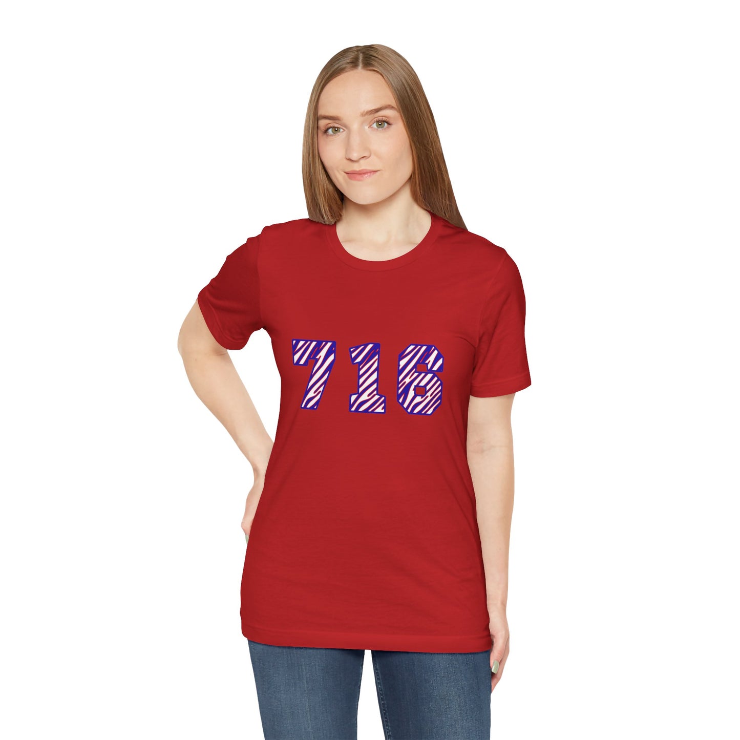 716 Buffalo Bills Zubaz Print T-Shirt