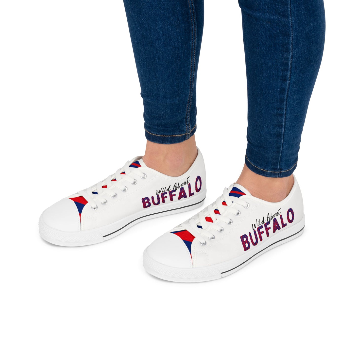 "Wild About Buffalo" V2 Women's Low Top Sneakers