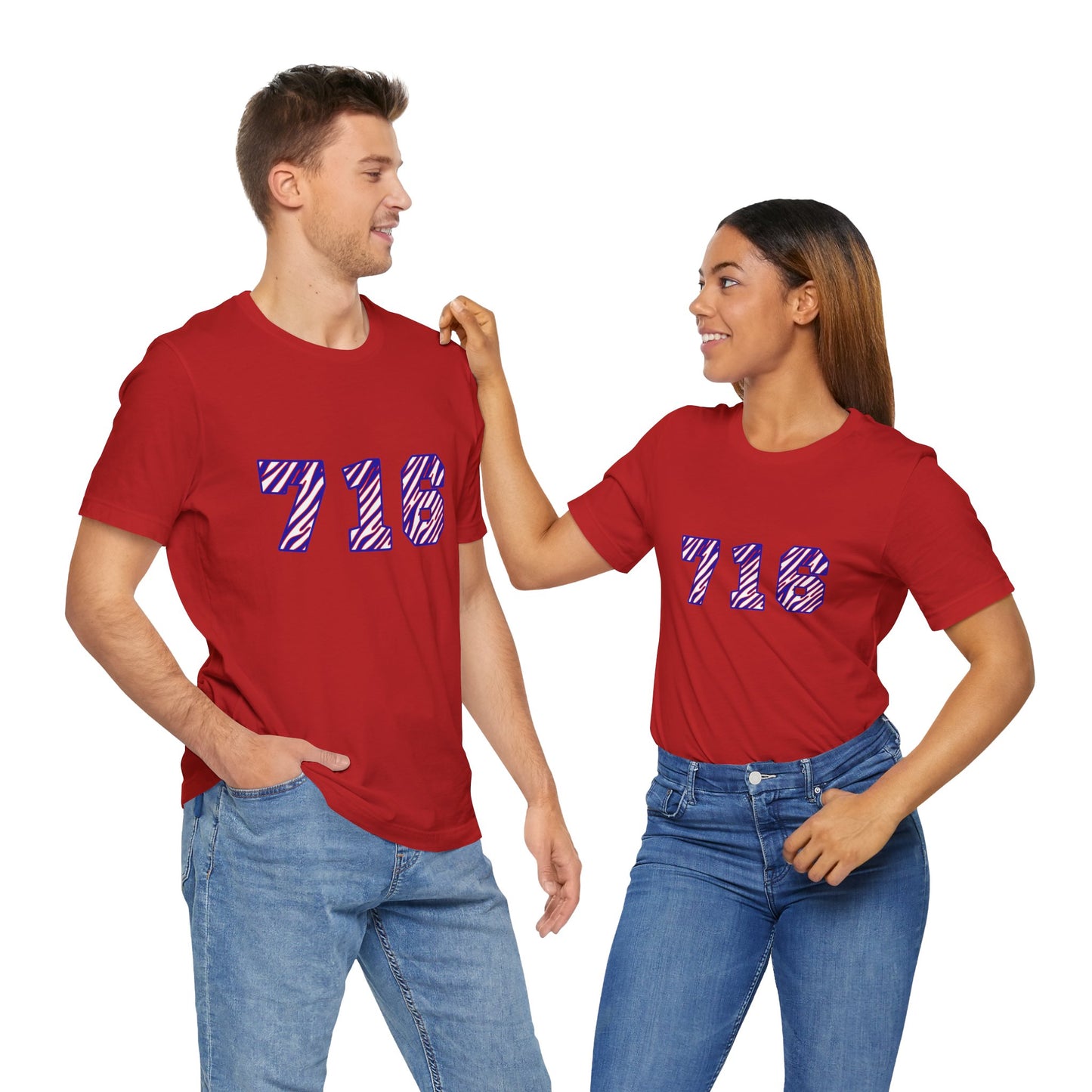 716 Buffalo Bills Zubaz Print T-Shirt