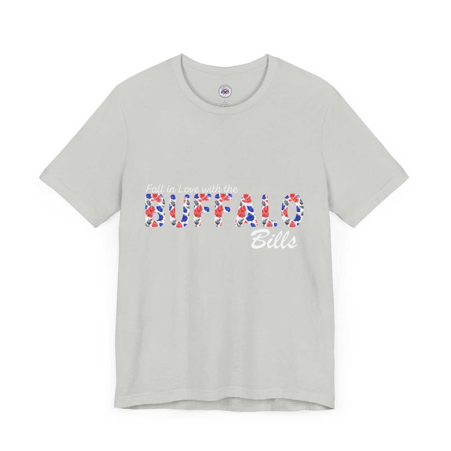 Fall in Love with the Bills Watercolor Leaves T-Shirt