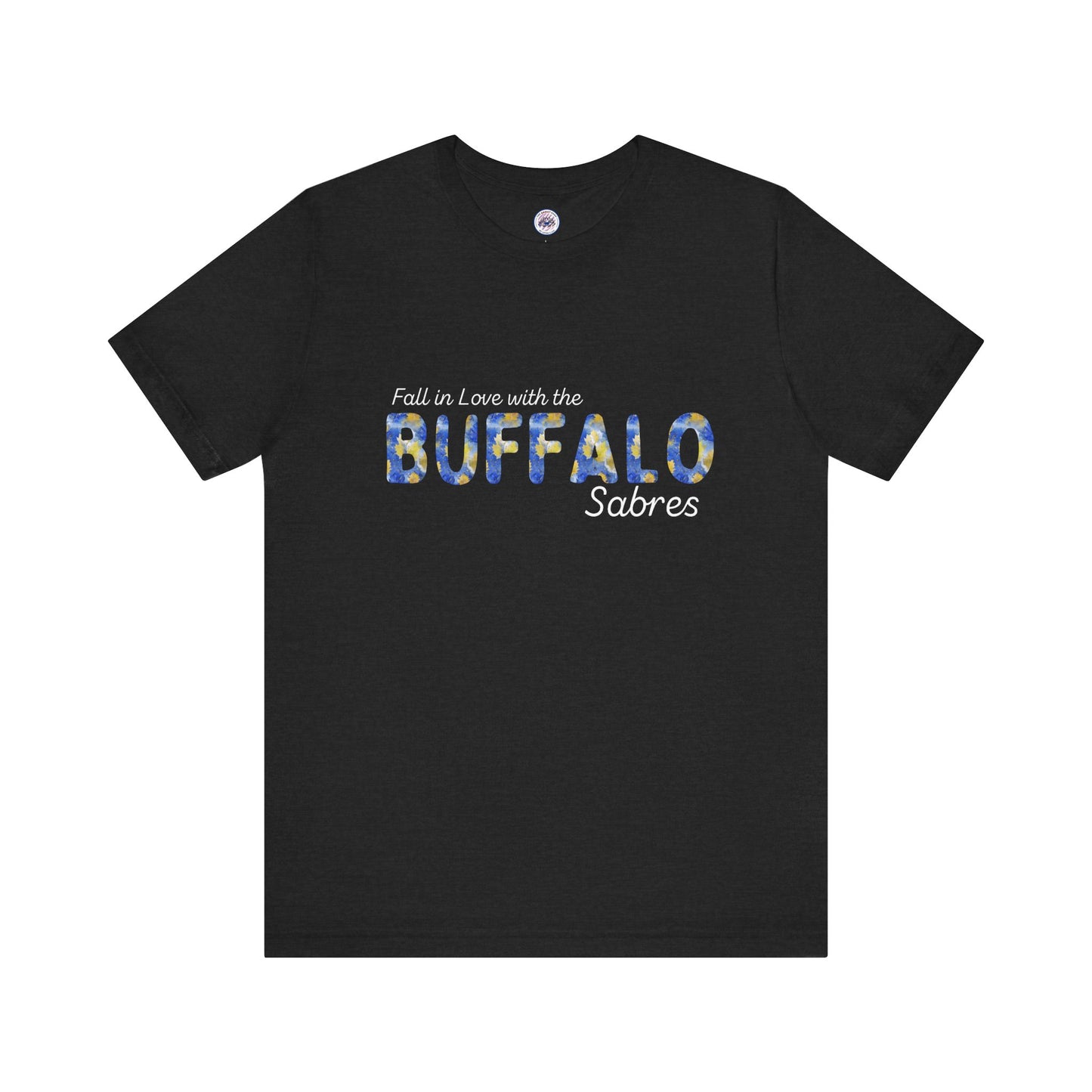 Watercolor Buffalo Sabres Leaves T-Shirt (Where else would you rather be...)