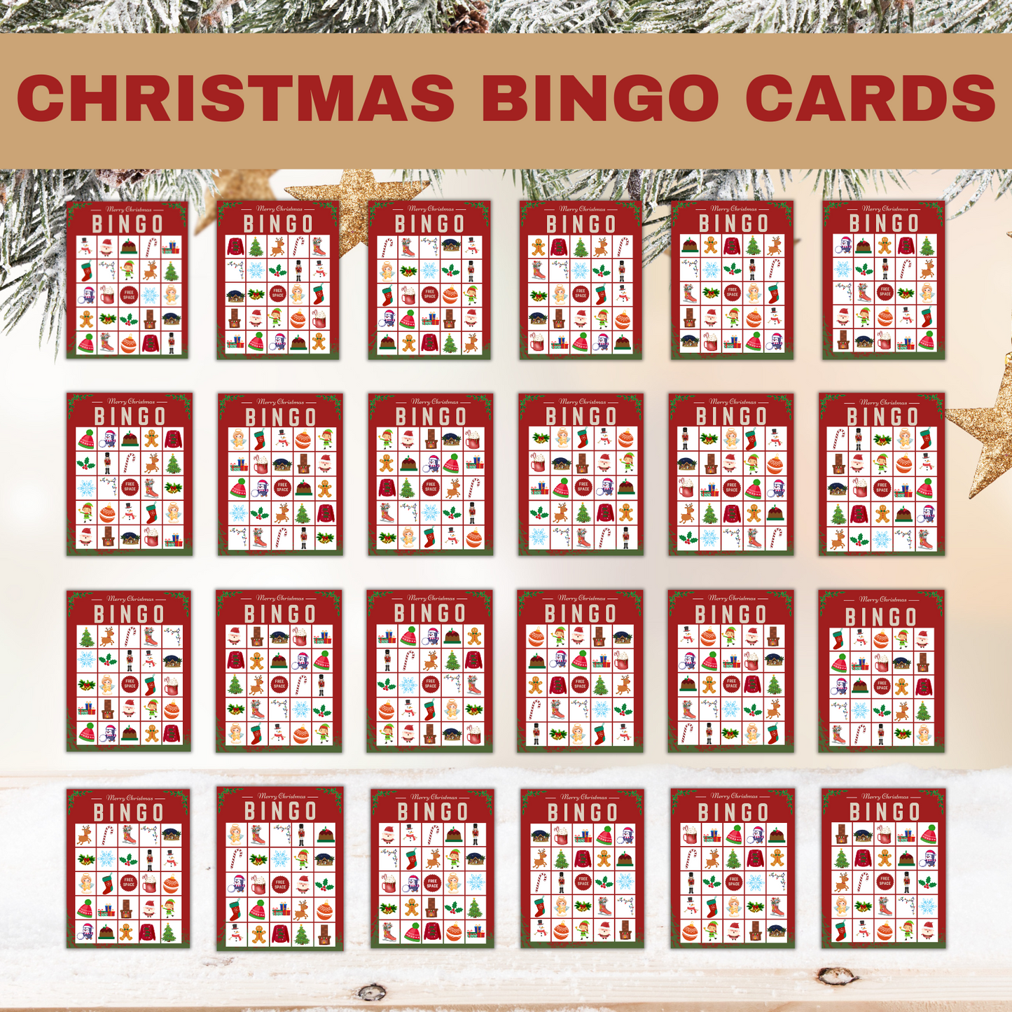 Christmas Bingo Cards