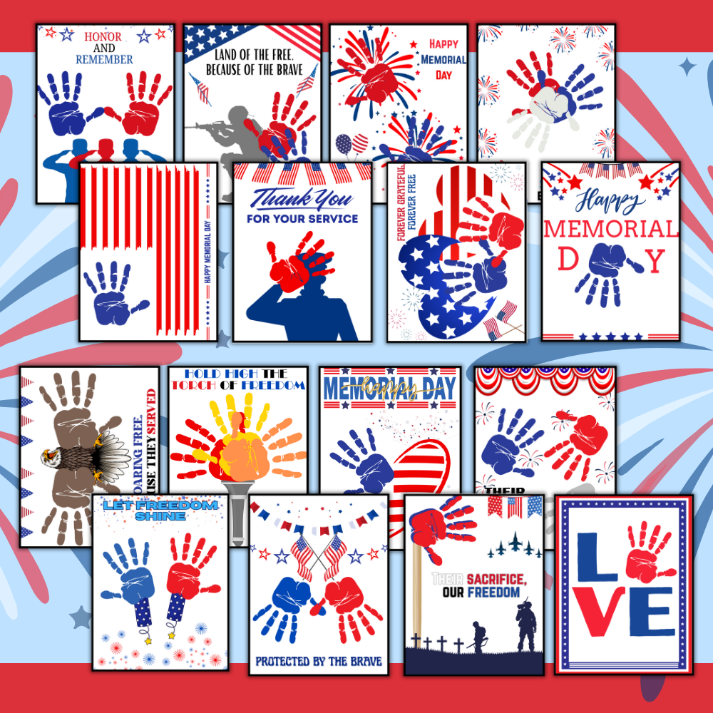 Memorial Day Activity Packet (over 100 printable pages)