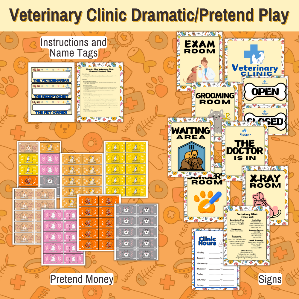 Dramatic Play Bundle