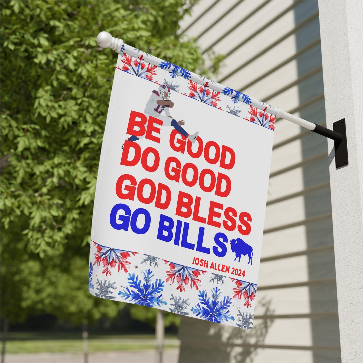 Winter Theme , Be Good, Do Good Flag