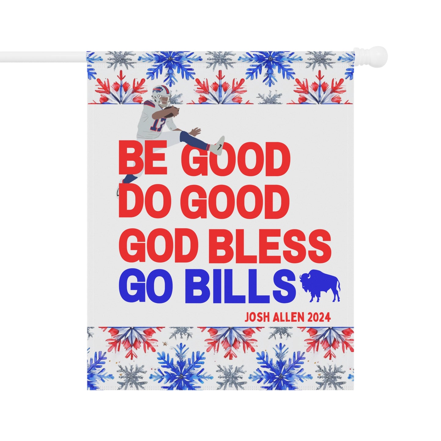 Winter Theme , Be Good, Do Good Flag