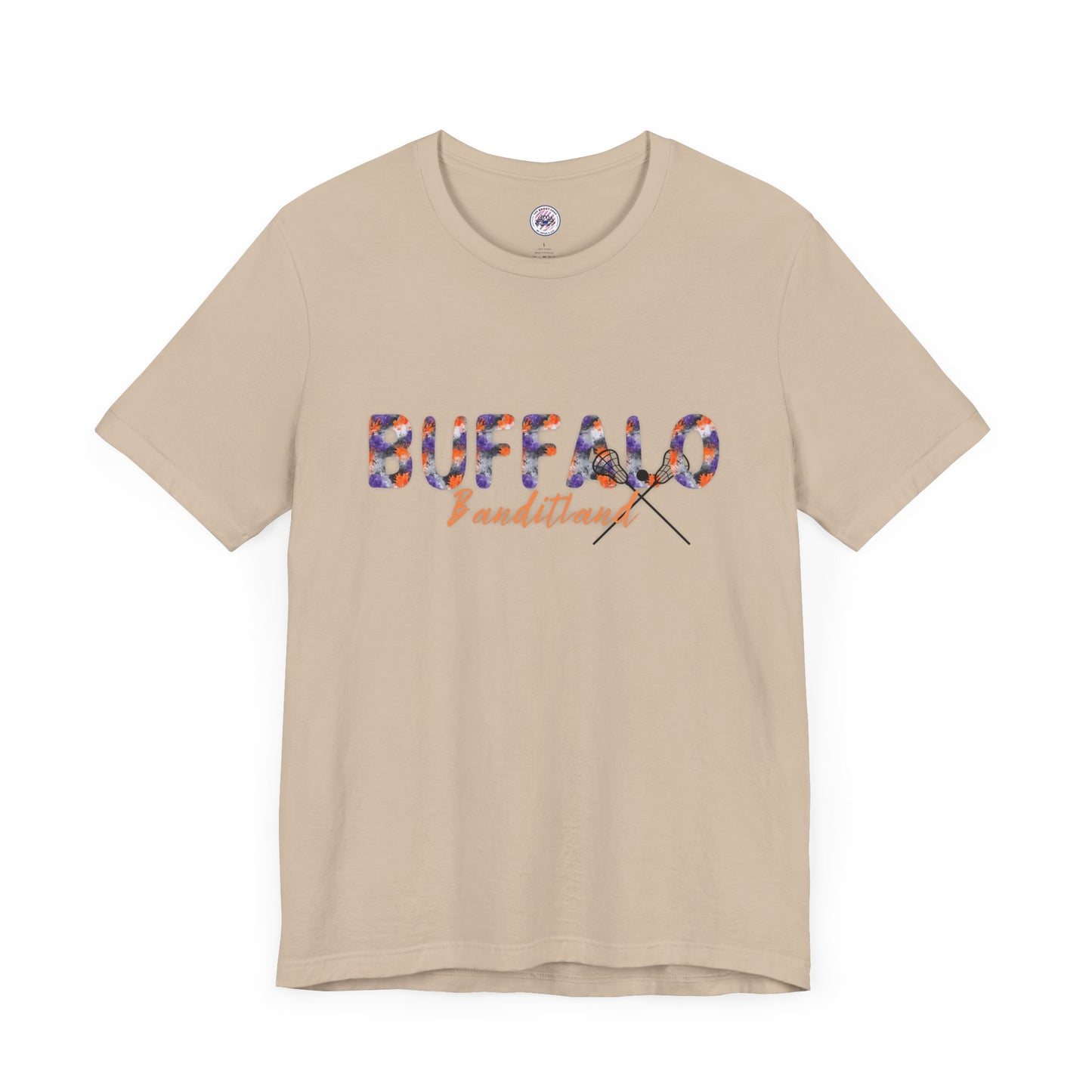 Bandits Banditland Watercolor Buffalo Unisex Short Sleeve Tee