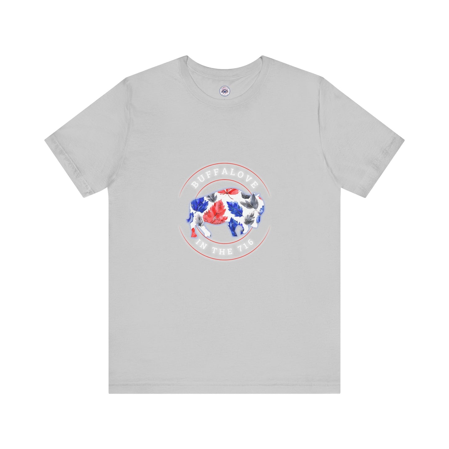 Buffalove in the 716 Watercolor Buffalo Unisex Short Sleeve Tee