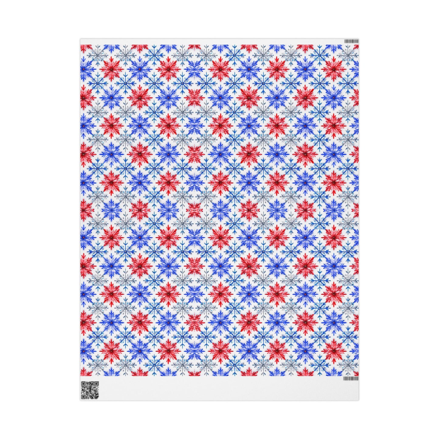 Bills Snowflake Wrapping Papers