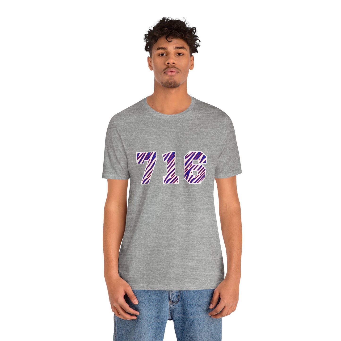 716 Buffalo Bills Zubaz Print T-Shirt