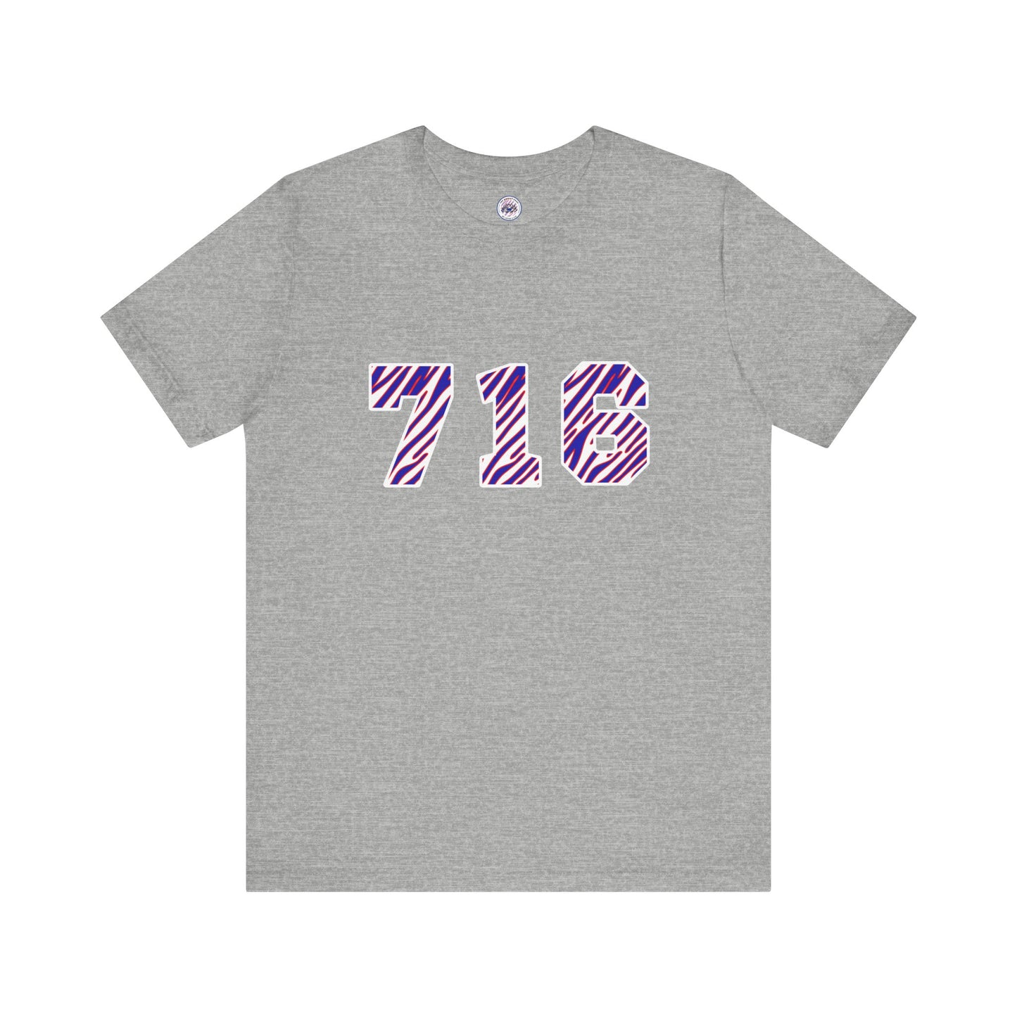 716 Buffalo Bills Zubaz Print T-Shirt