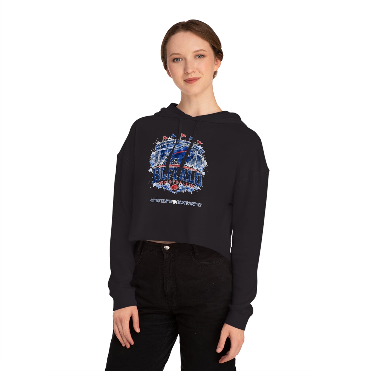 MASTER Women’s Cropped Hooded Sweatshirt