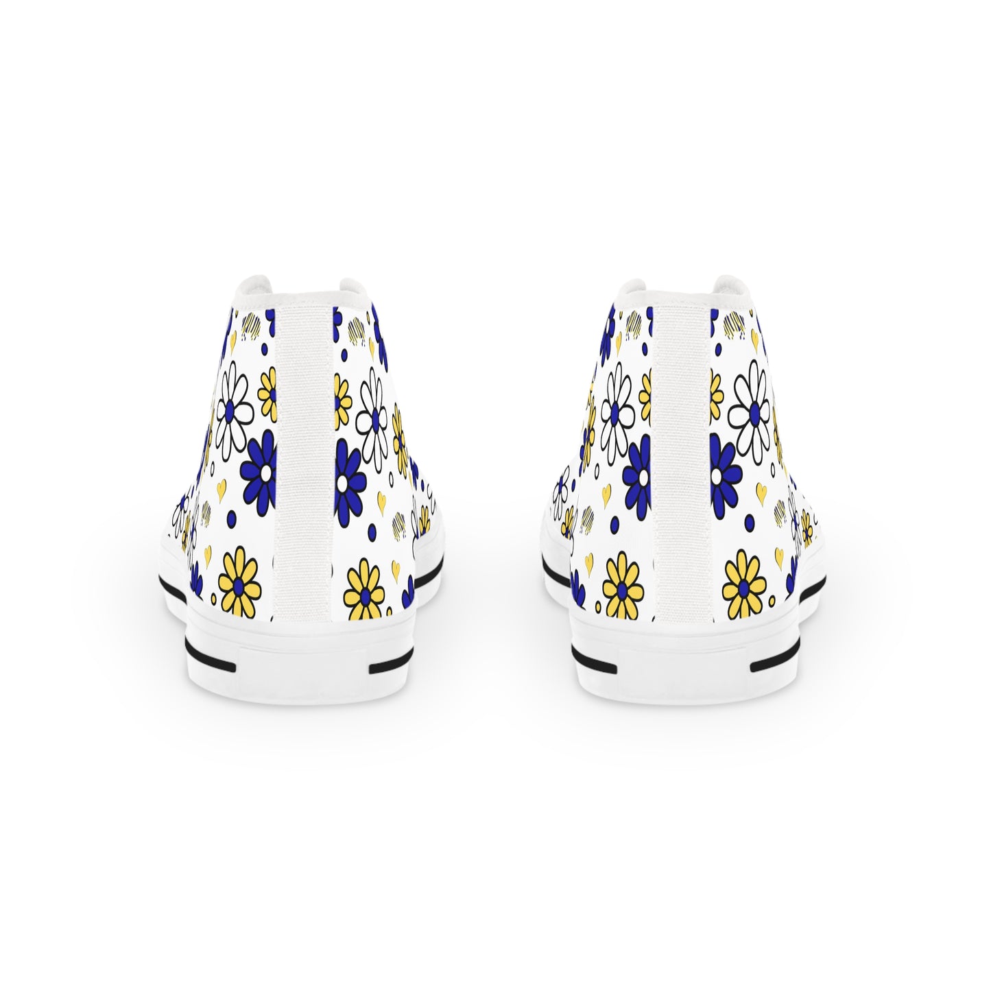 Buffalo Sabres Flower Power High Tops