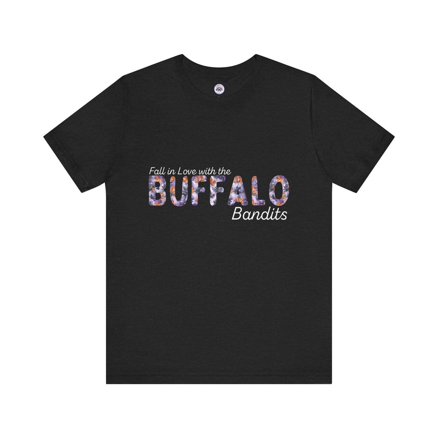Fall in Love with the Bandits Watercolor Buffalo Leaves T-Shirt