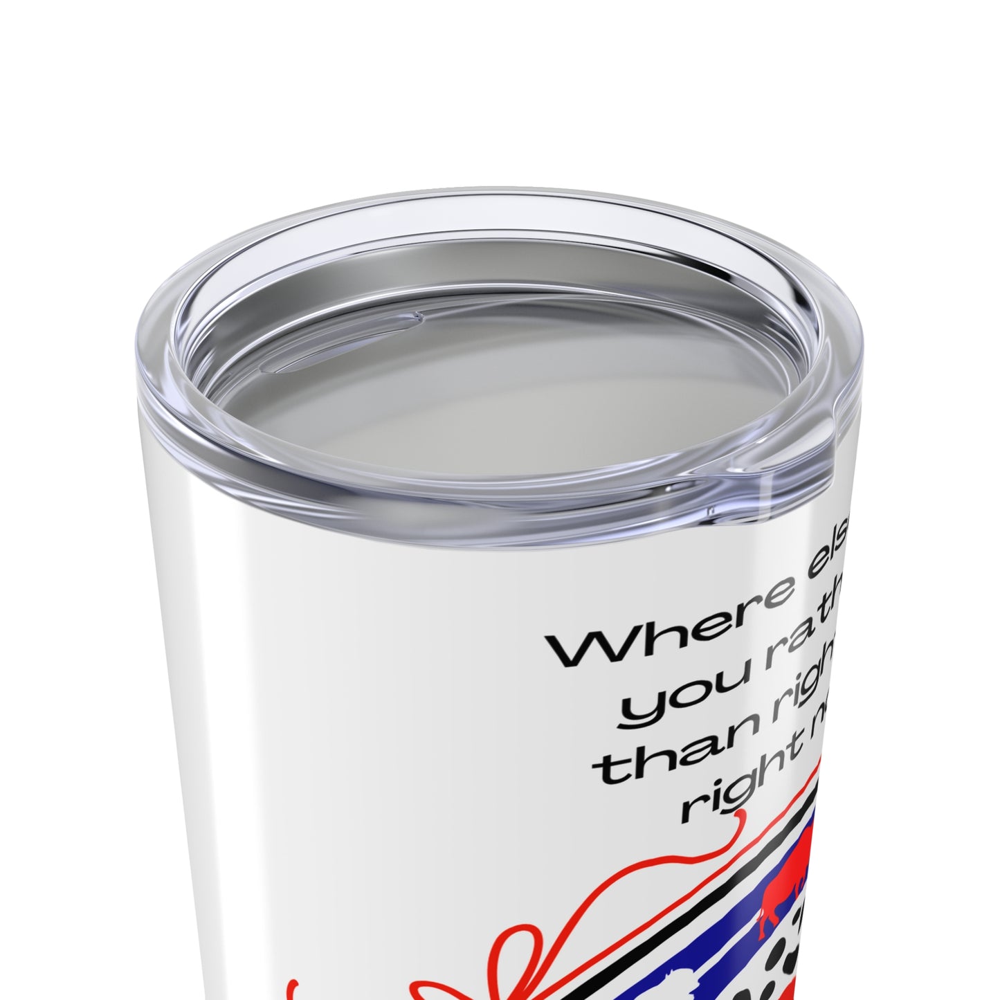 Marv  Levy quote Tumbler 20oz