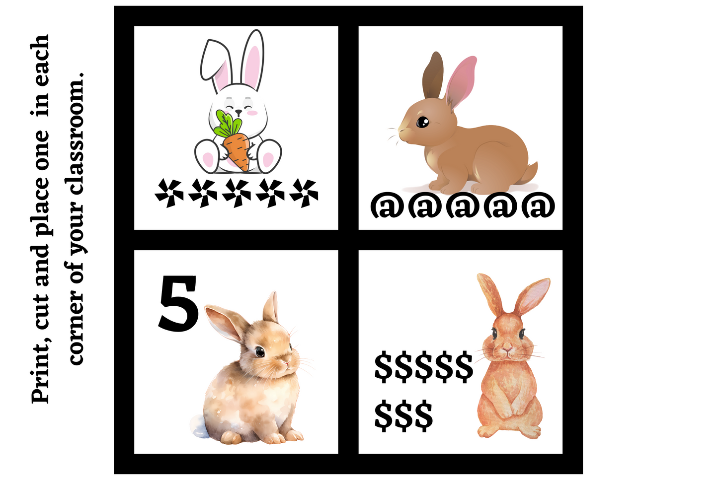 Four Corners Math in Motion ~ April