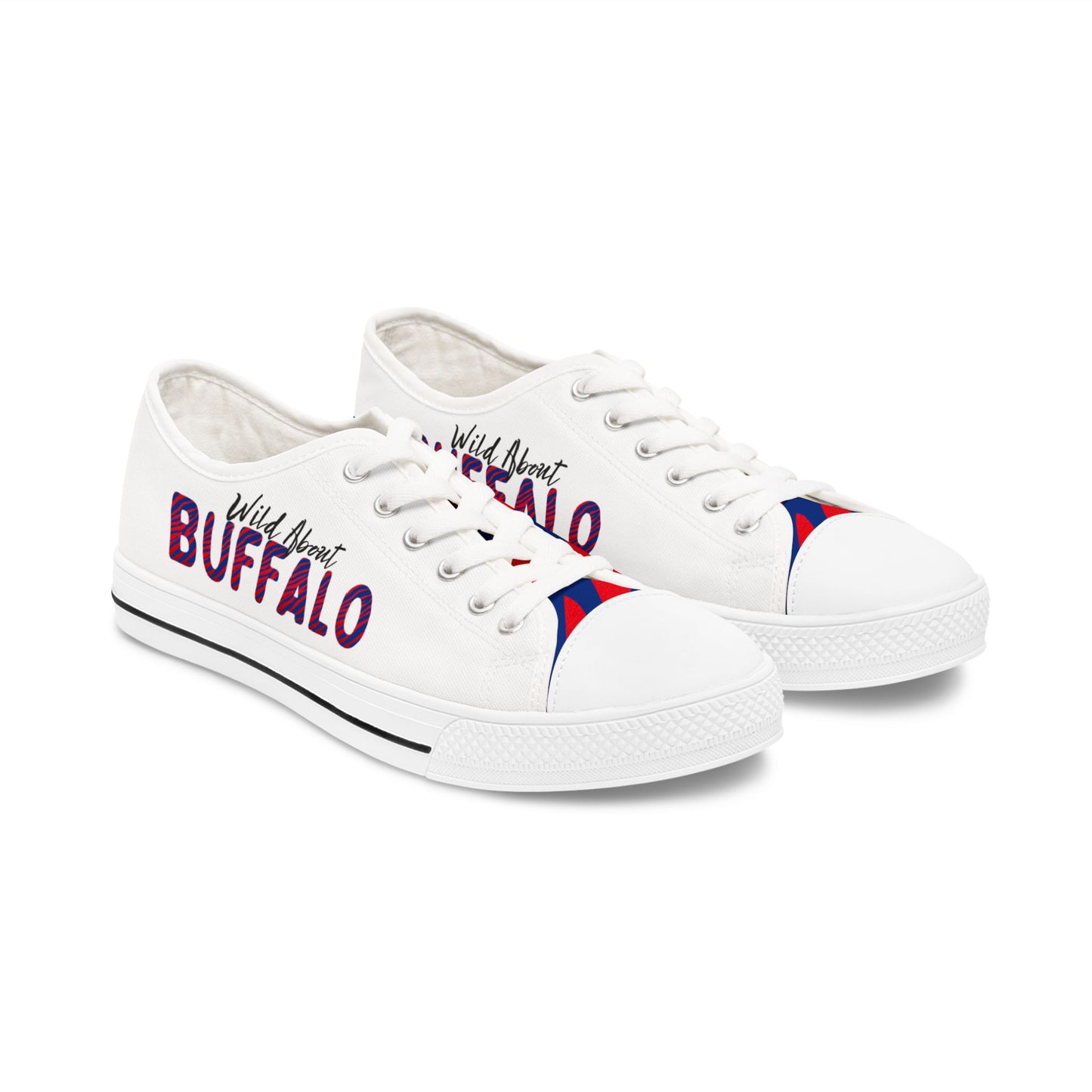 "Wild About Buffalo" V2 Women's Low Top Sneakers