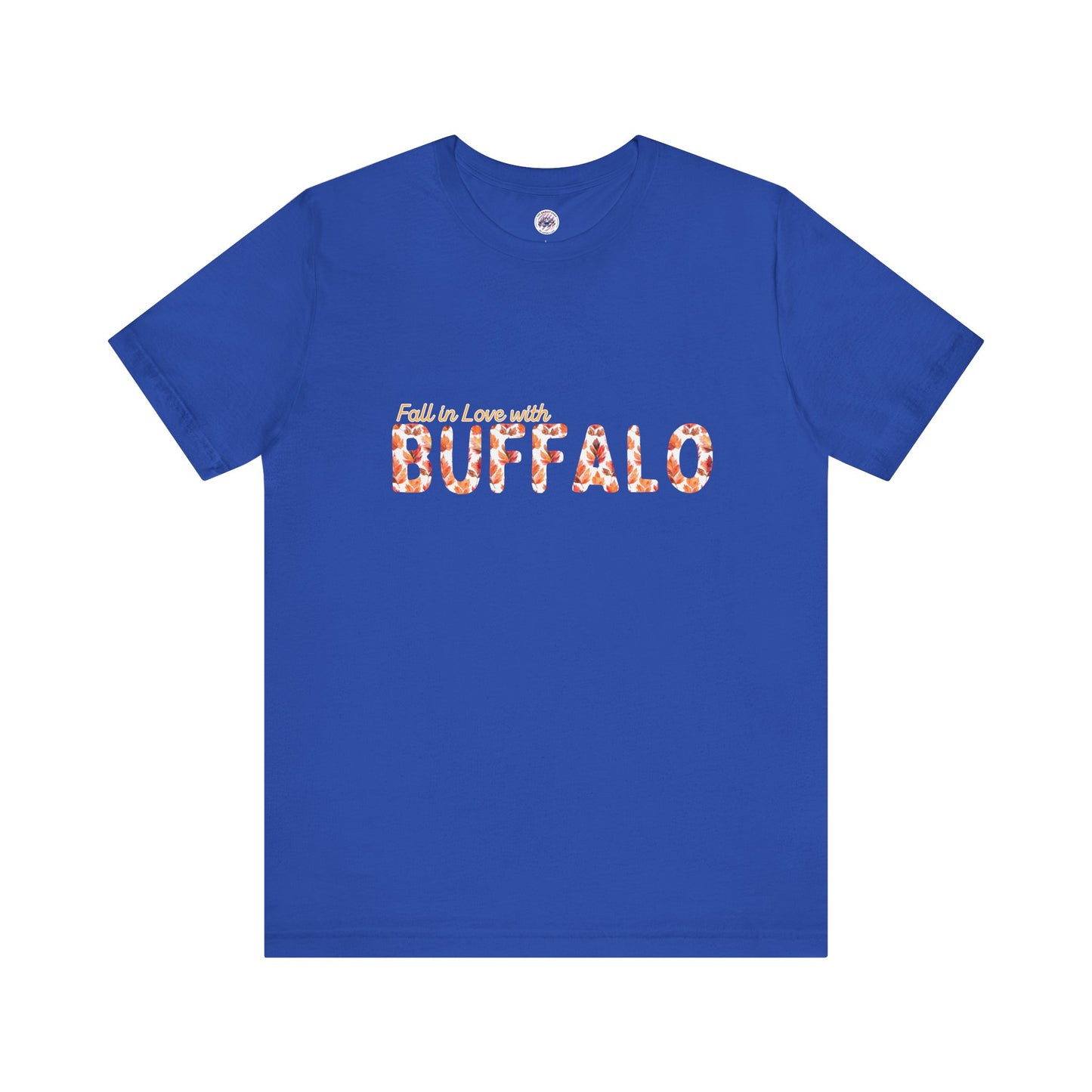 Watercolor Buffalo Leaves T-Shirt (Where else would you rather be...)