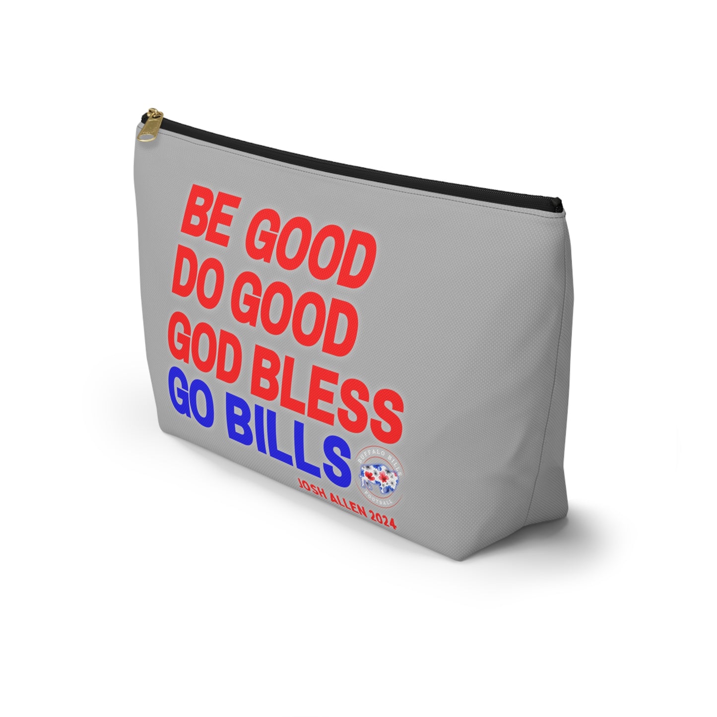 MVP #17 Buffalo Football Retro Accessory Pouch w T-bottom