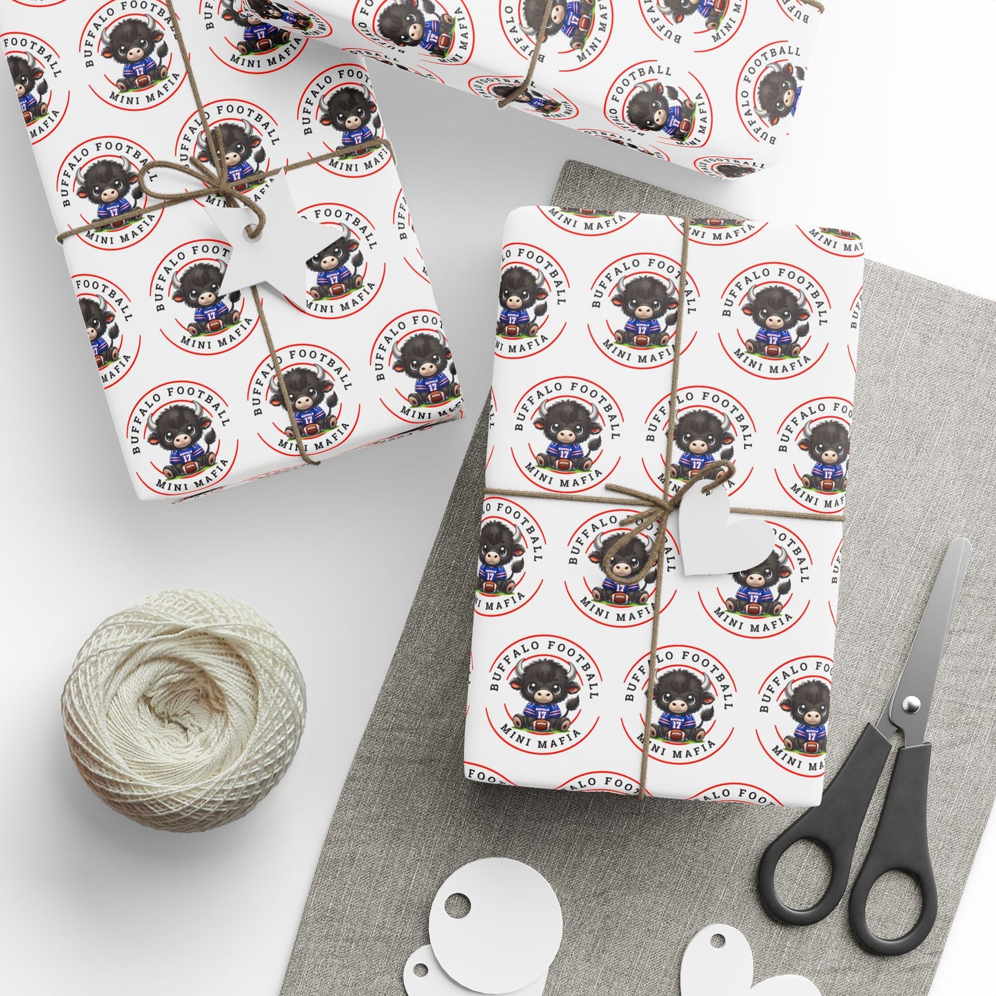 Mini Mafia Buffalo  Wrapping Paper