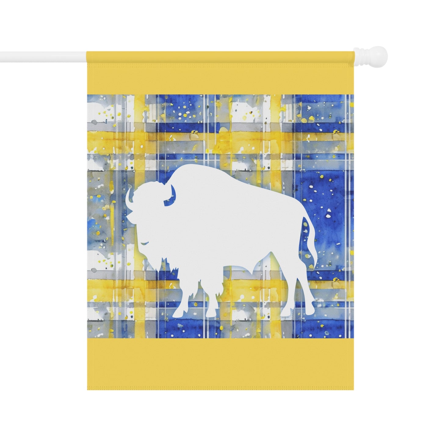 Buffalo Hockey Pride Plaid Theme