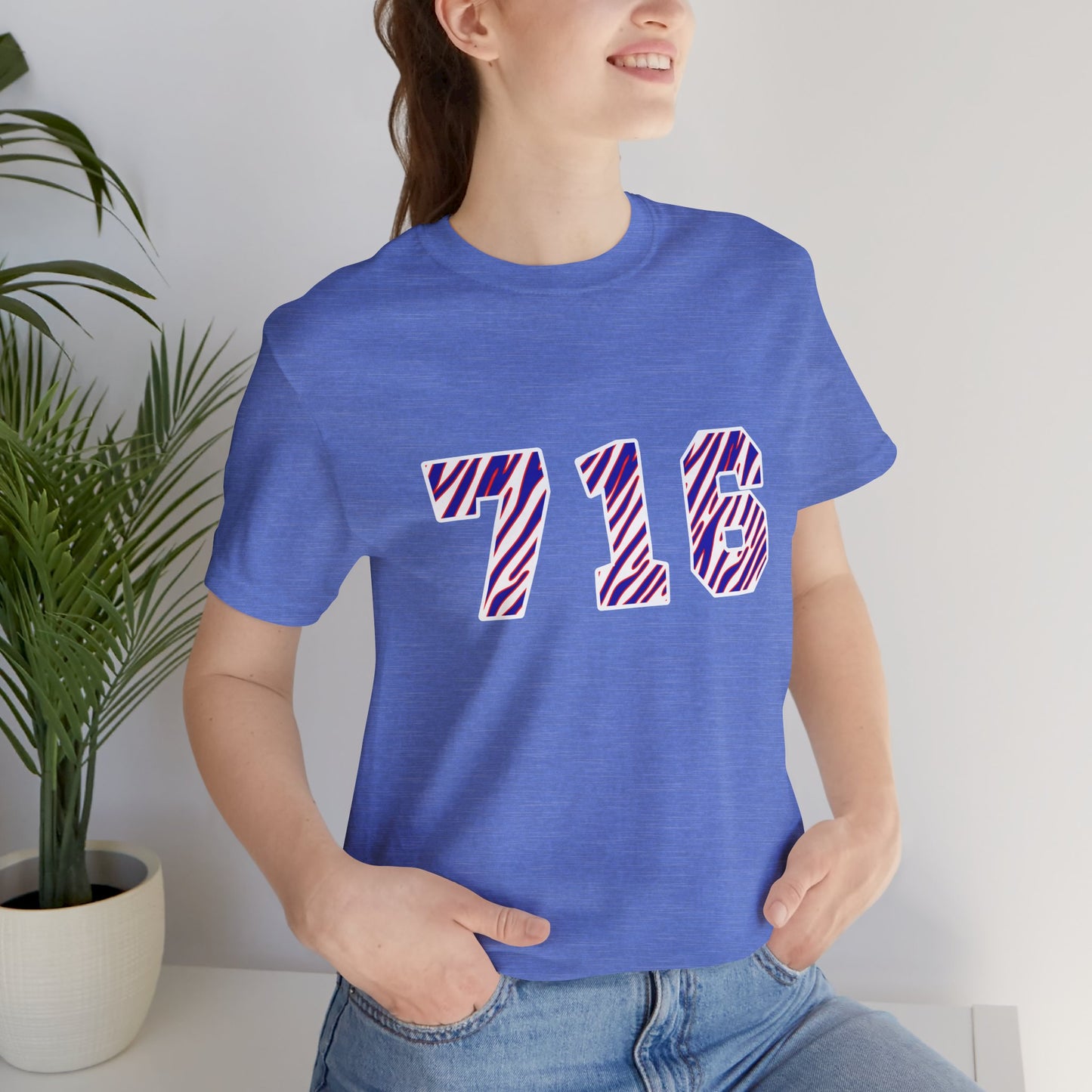 716 Buffalo Bills Zubaz Print T-Shirt