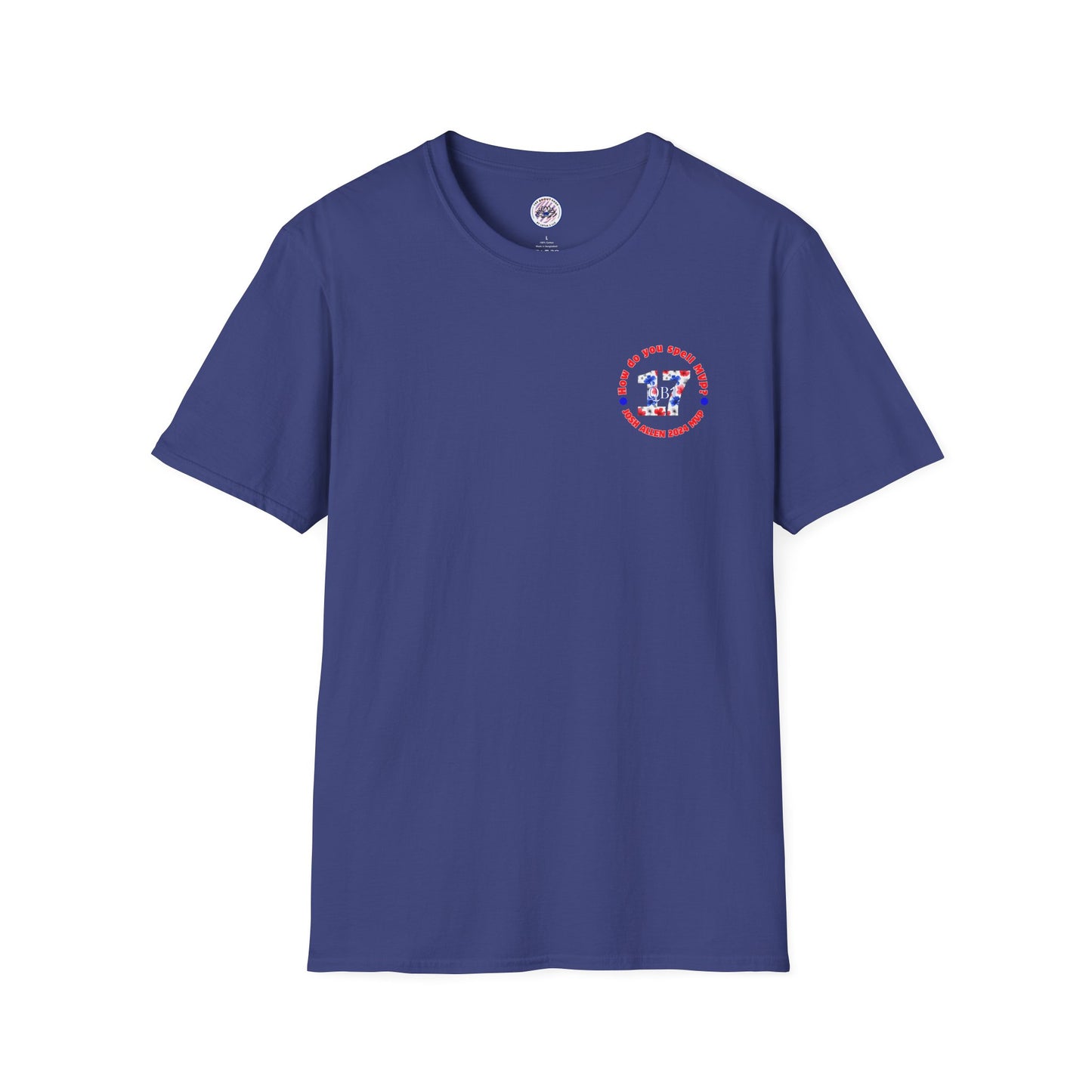 Be Good, Do Good Josh Allen MVP Gildan Unisex Softstyle T-Shirt