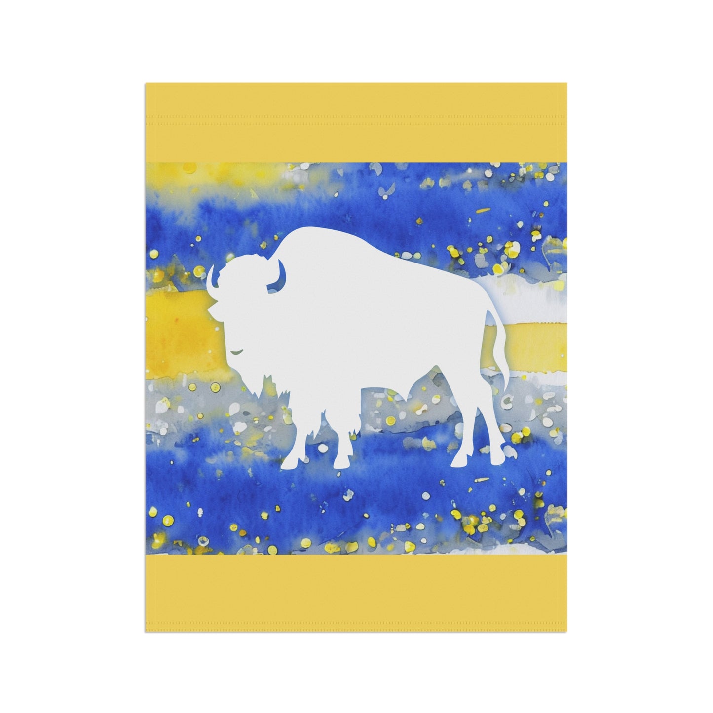Buffalo Hockey Pride Watercolor Stripe Theme