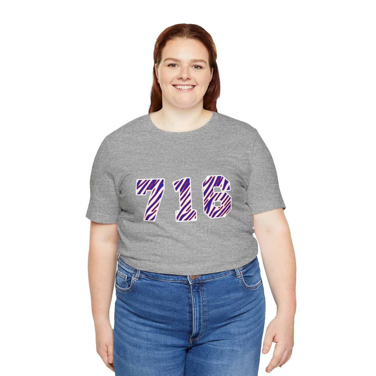 716 Buffalo Bills Zubaz Print T-Shirt