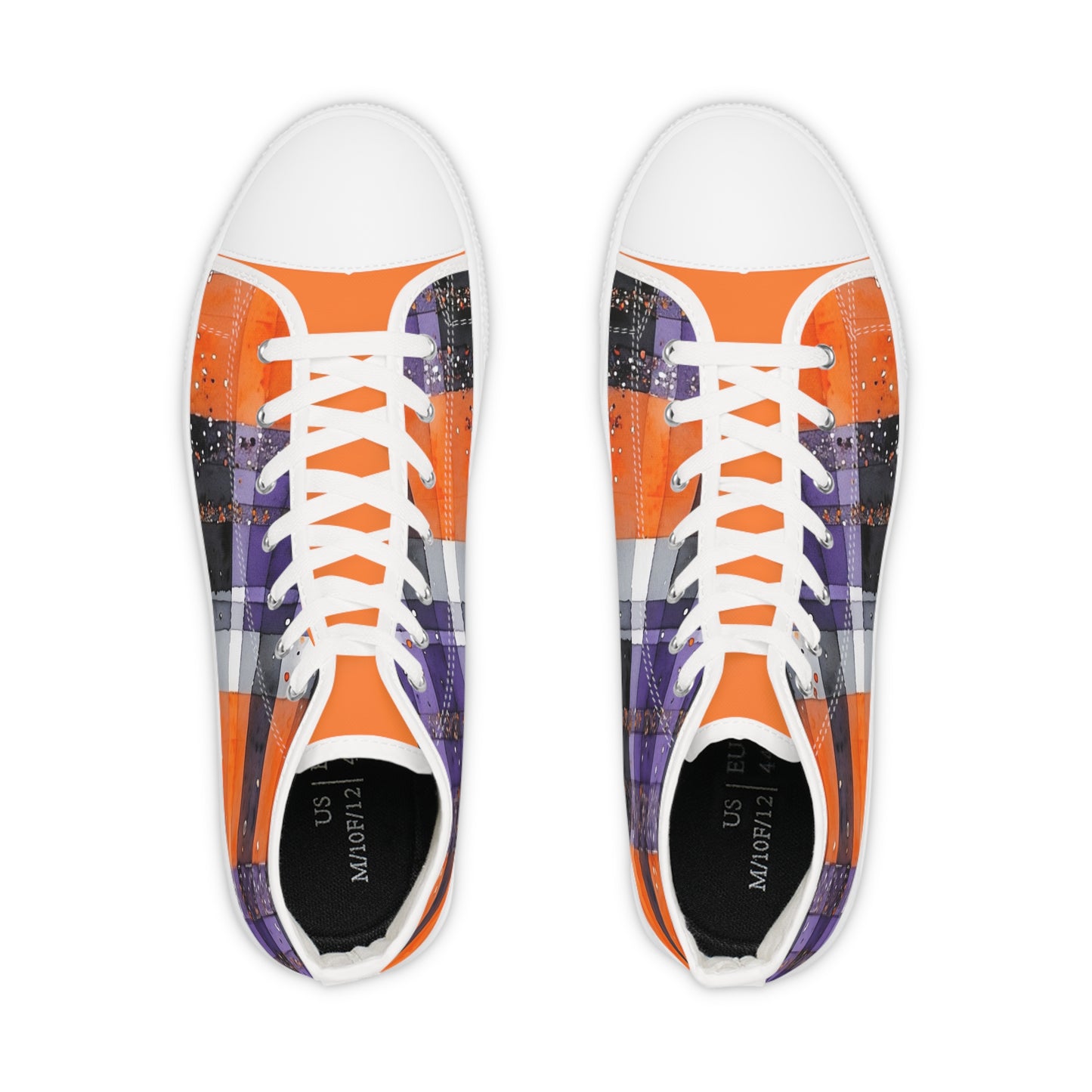 Bandits Watercolor Plaid High Tops