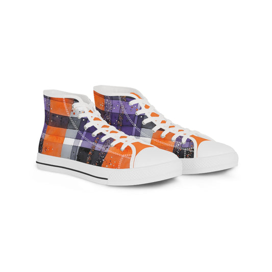 Bandits Watercolor Plaid High Tops