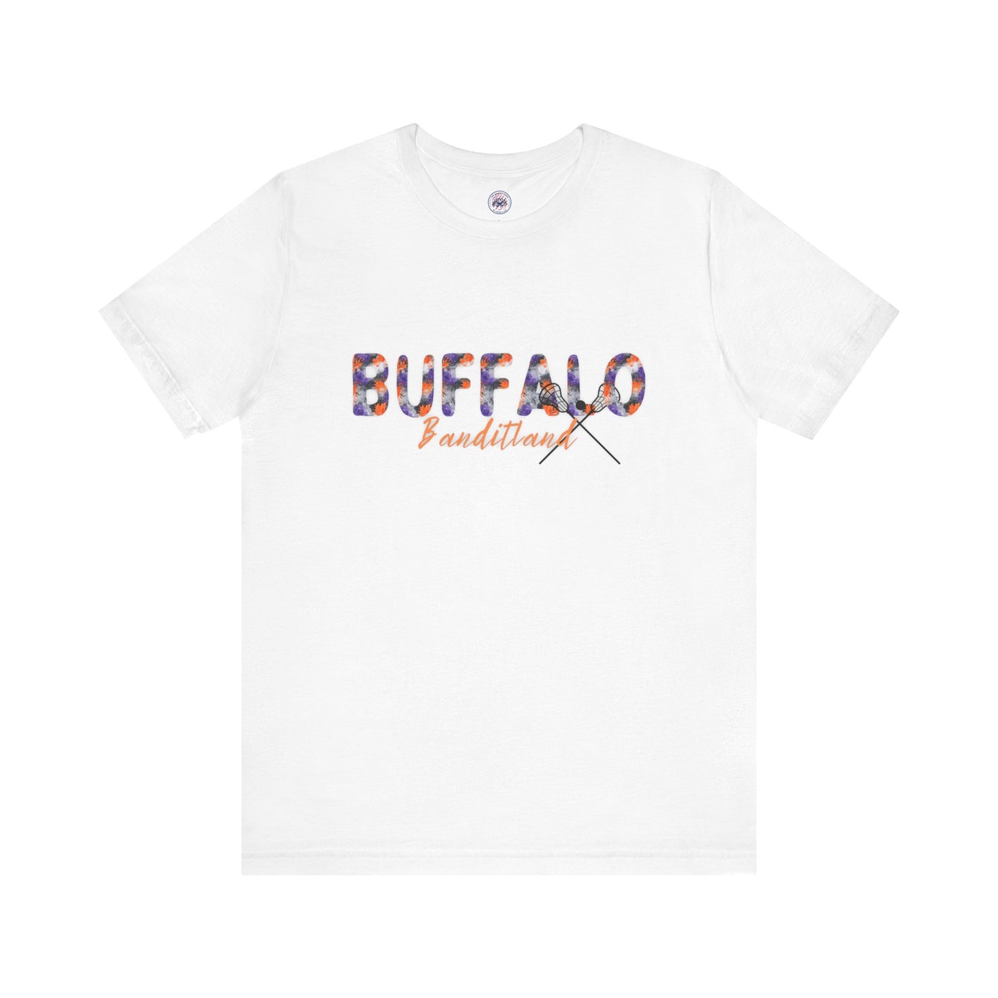 Bandits Banditland Watercolor Buffalo Unisex Short Sleeve Tee
