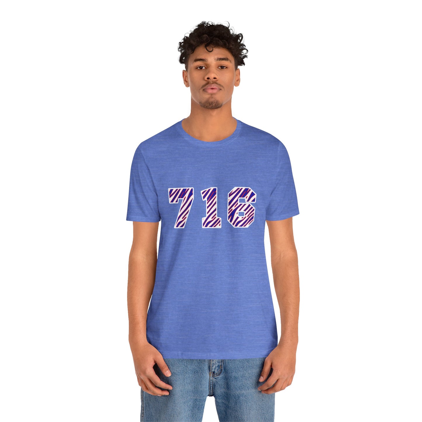 716 Buffalo Bills Zubaz Print T-Shirt
