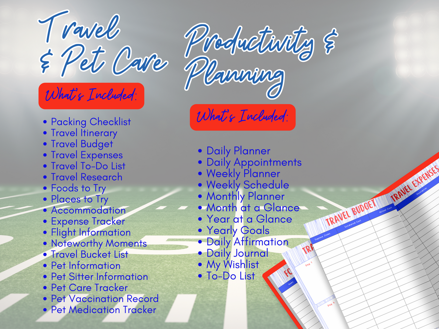 The Everyday Downloadable Planner (pdf format) ~ Over 200 Pages of Organizational Tools