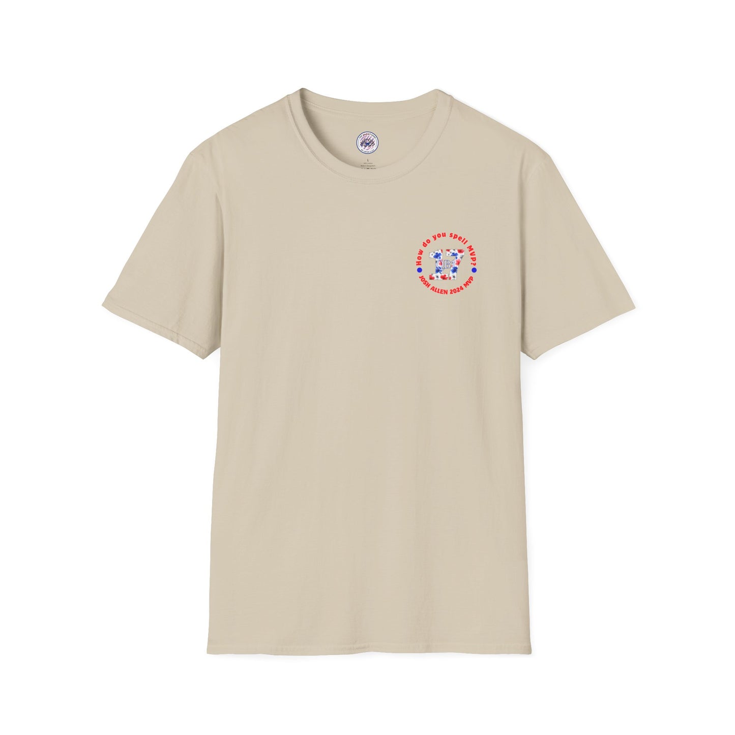 Be Good, Do Good Josh Allen MVP Gildan Unisex Softstyle T-Shirt