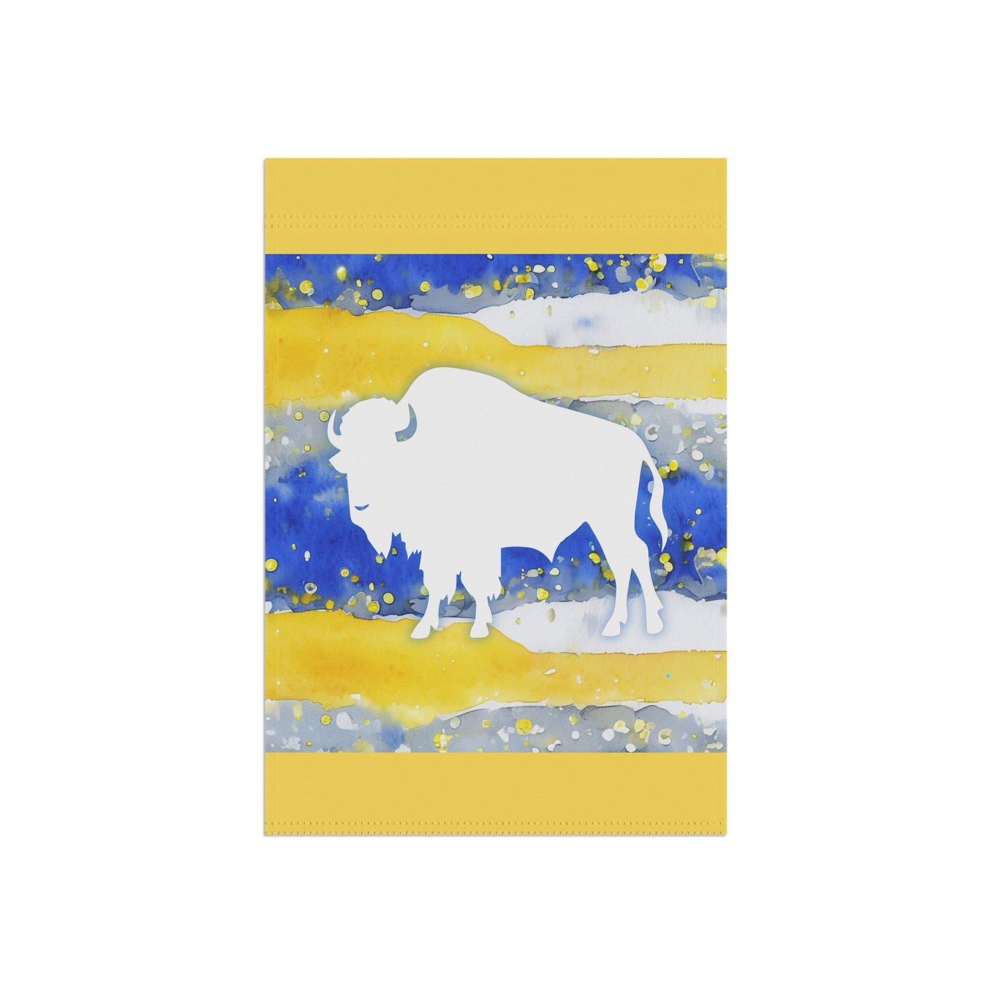 Buffalo Hockey Pride Watercolor Stripe Theme