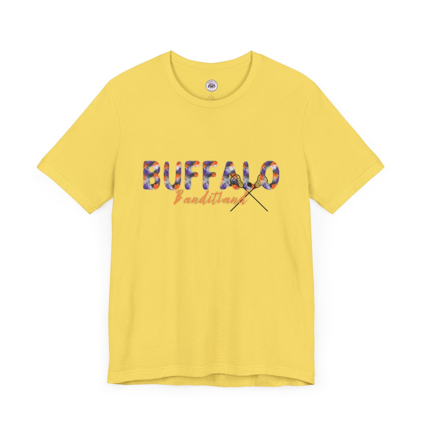 Bandits Banditland Watercolor Buffalo Unisex Short Sleeve Tee