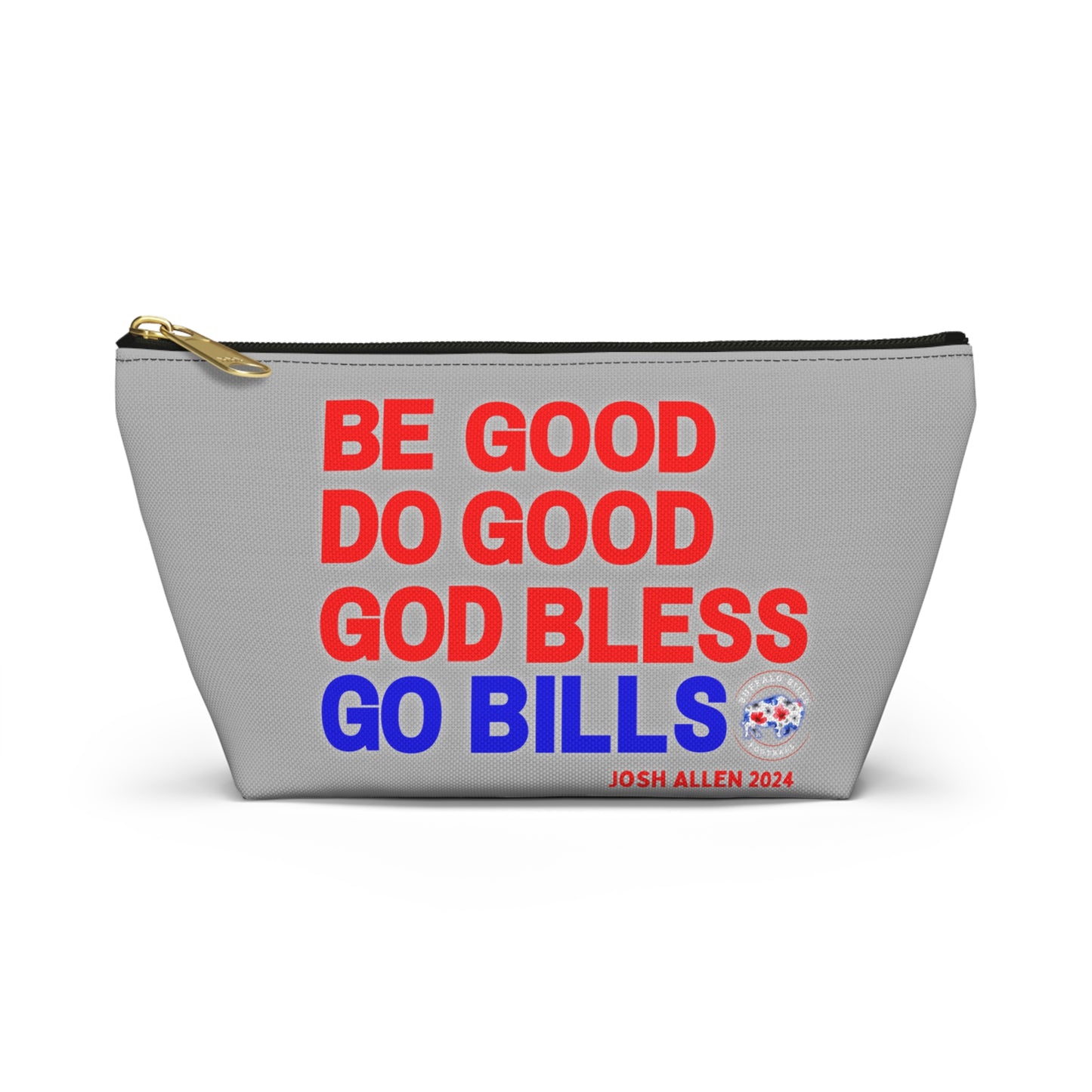 MVP #17 Buffalo Football Retro Accessory Pouch w T-bottom