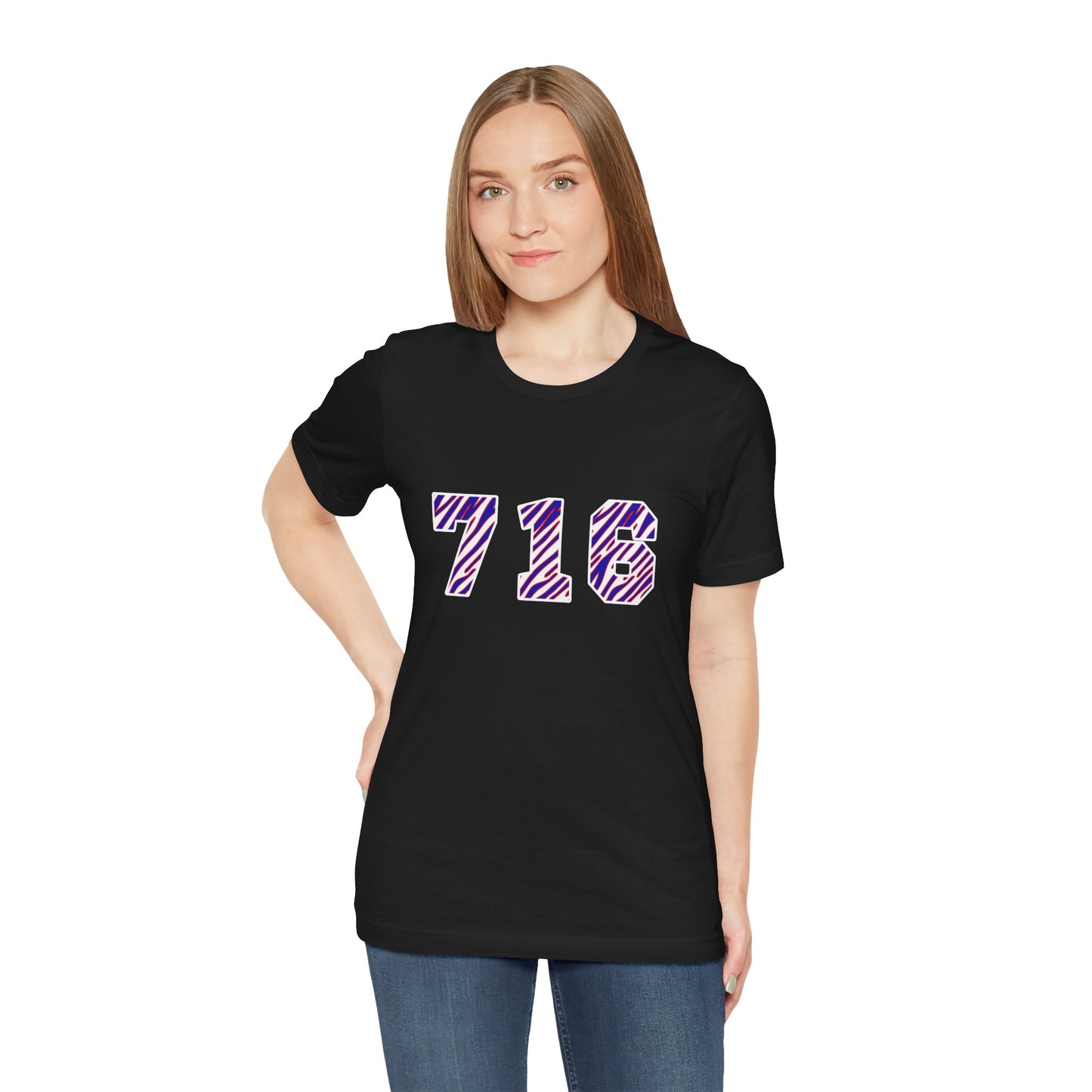 716 Buffalo Bills Zubaz Print T-Shirt