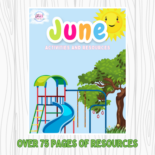 June Resources Packet (DIGITAL DOWNLOAD) Over 75 Activities