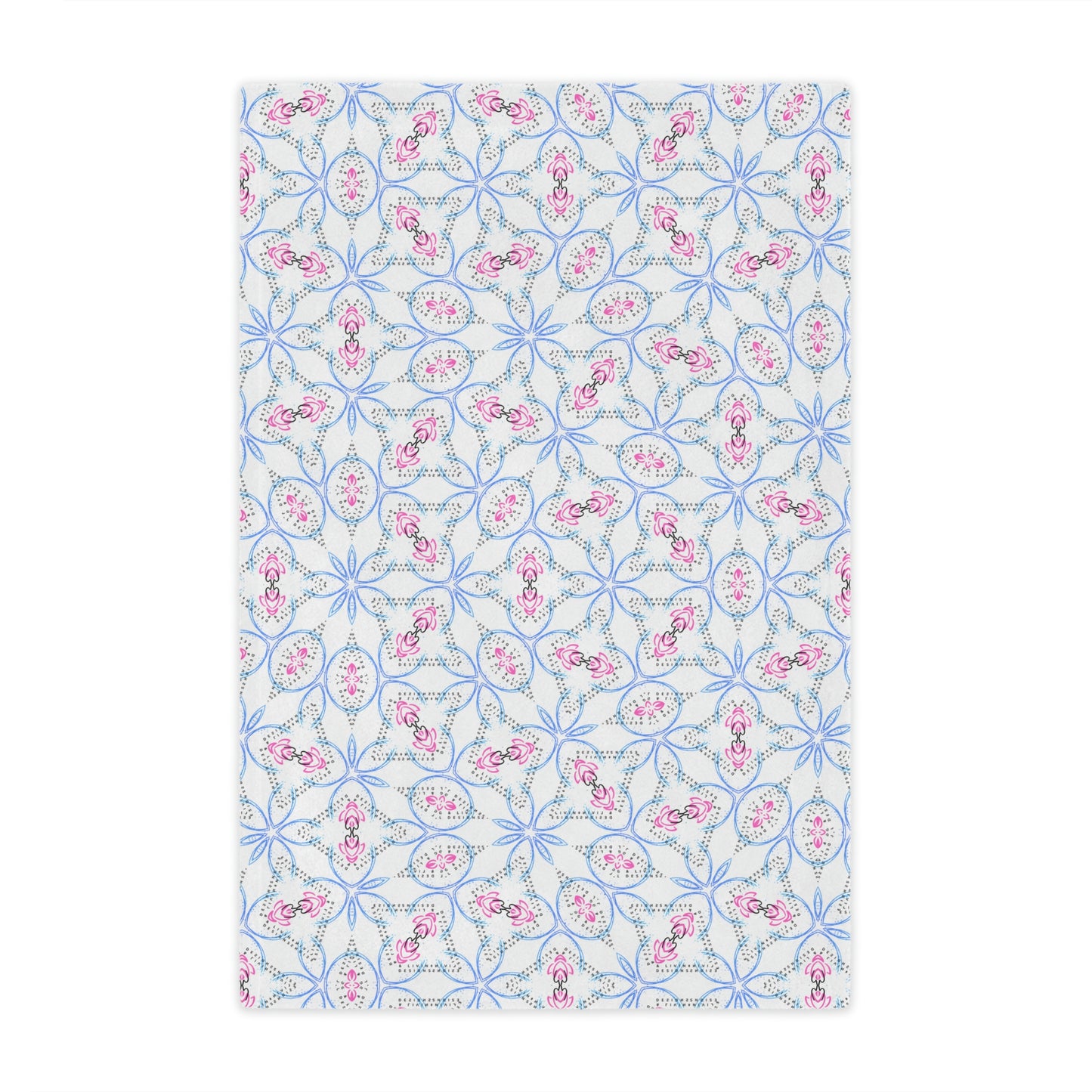 Blue & Pink Minky Blanket