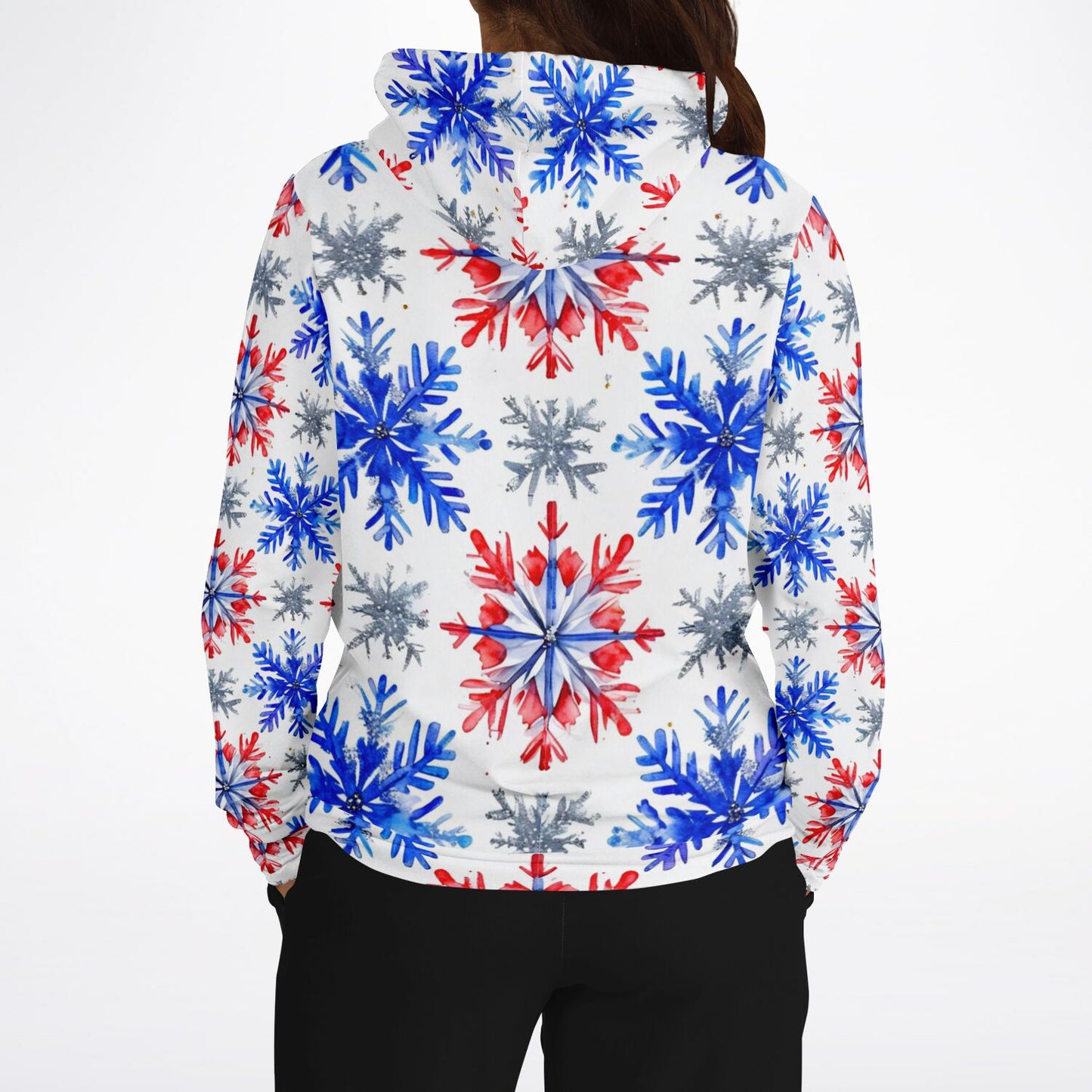 Snowflake Athletic Hoodie - AOP