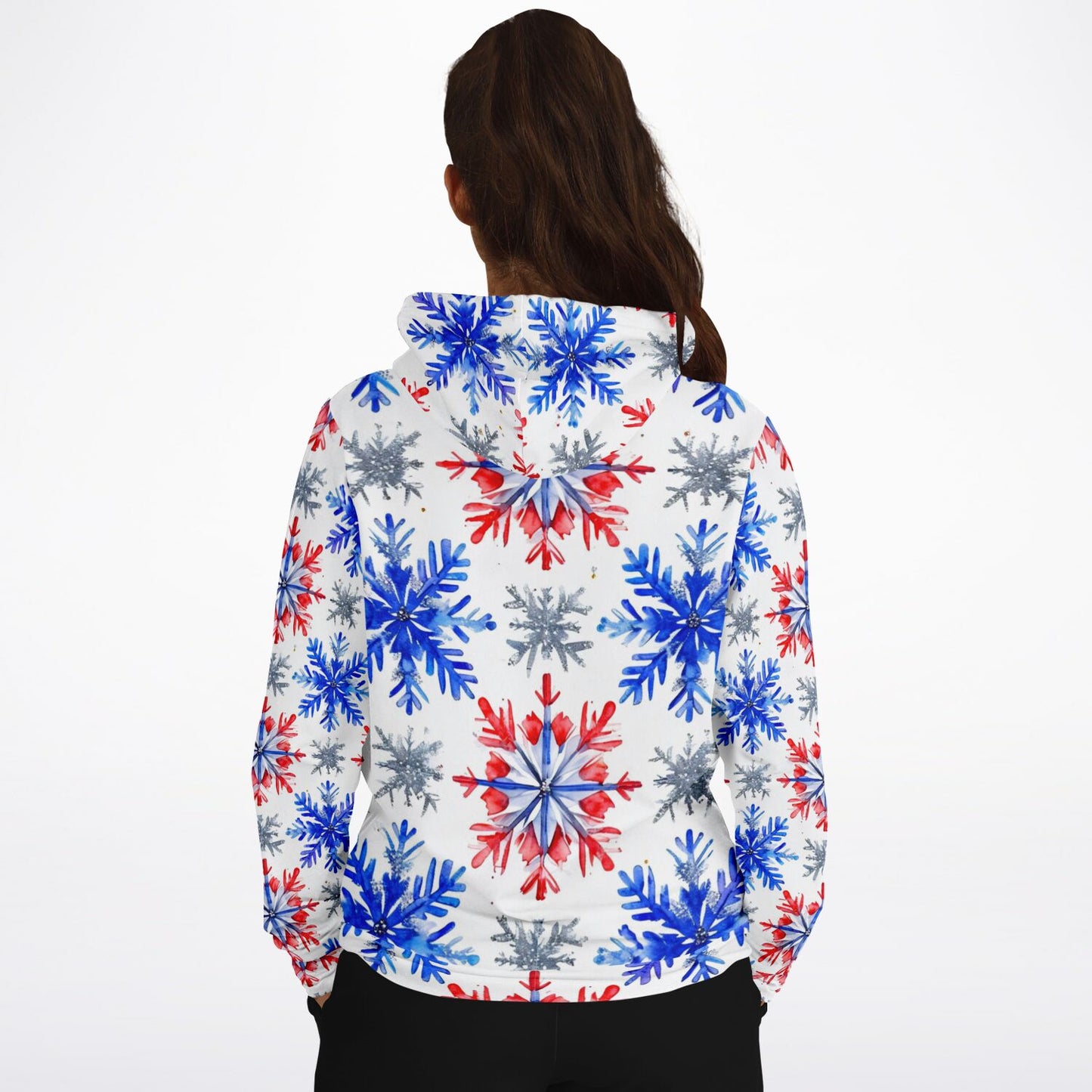 Snowflake Athletic Hoodie - AOP