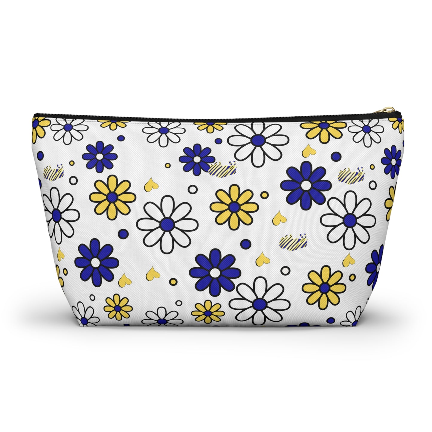 Buffalo Sabres Flower Power Retro Accessory Pouch w T-bottom