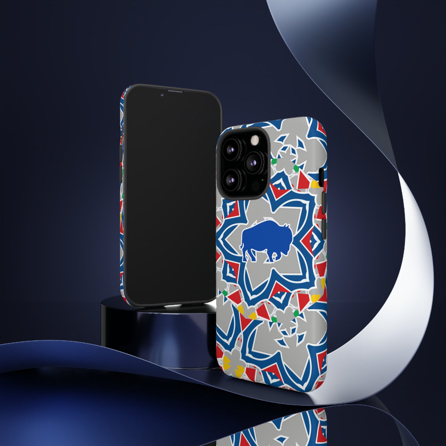 Buffalo Mash Up Design Tough Phone Cases