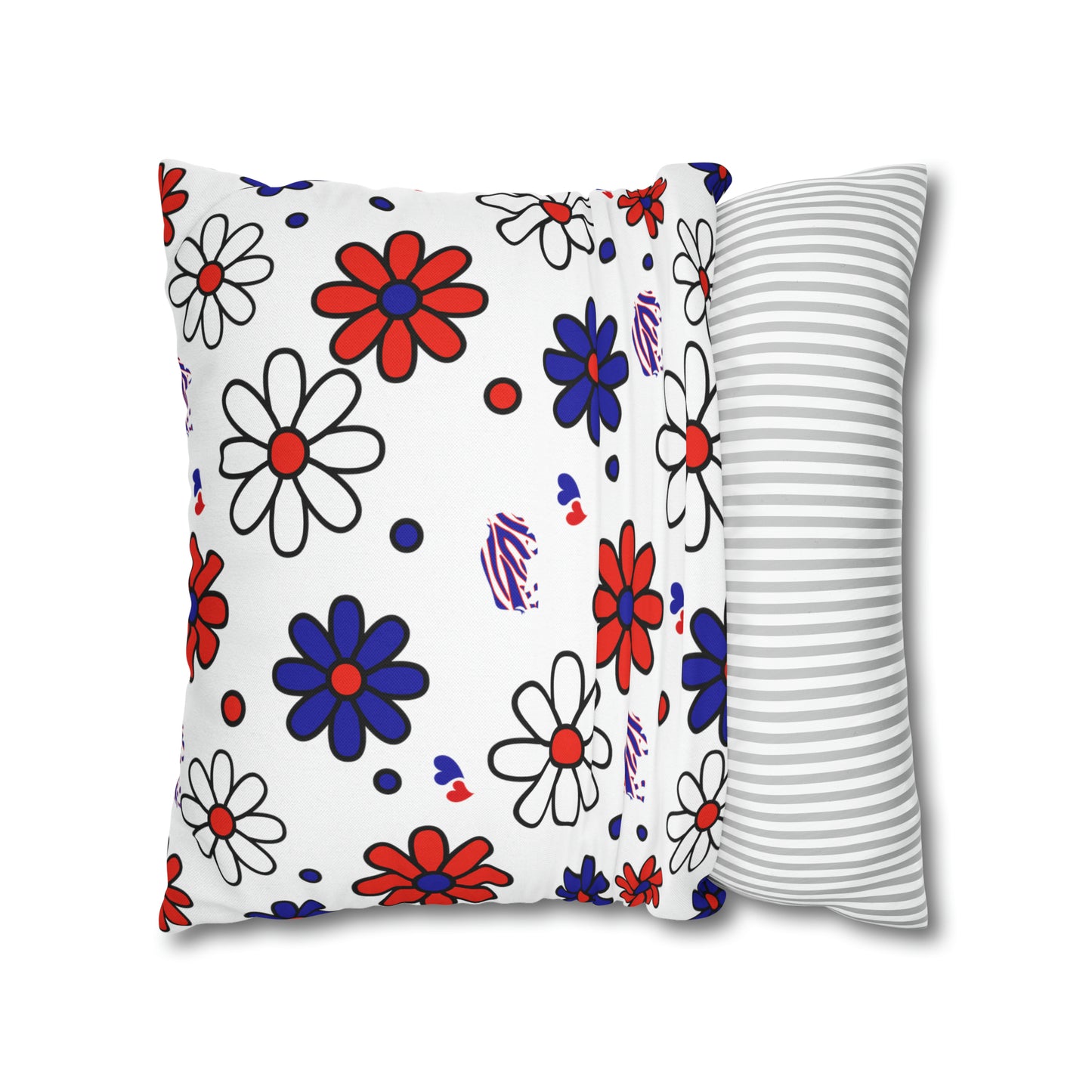 Bills Flower Power Pillow Case