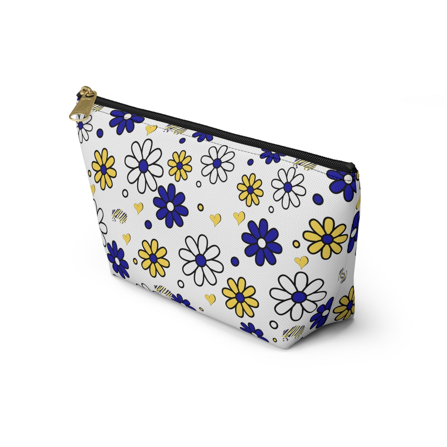 Buffalo Sabres Flower Power Retro Accessory Pouch w T-bottom