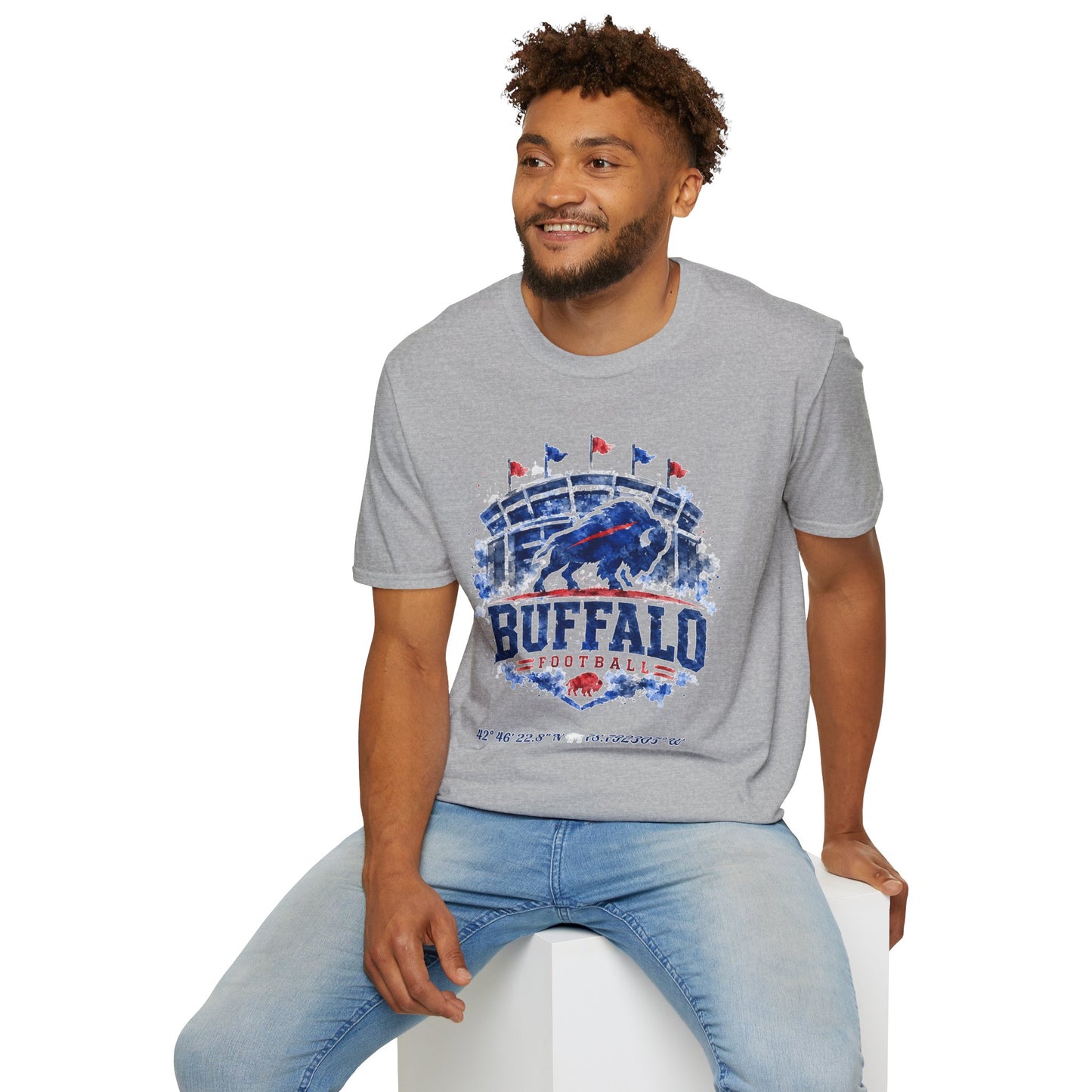 Buffalo's New Home Stadium Tribute Unisex Softstyle T-Shirt