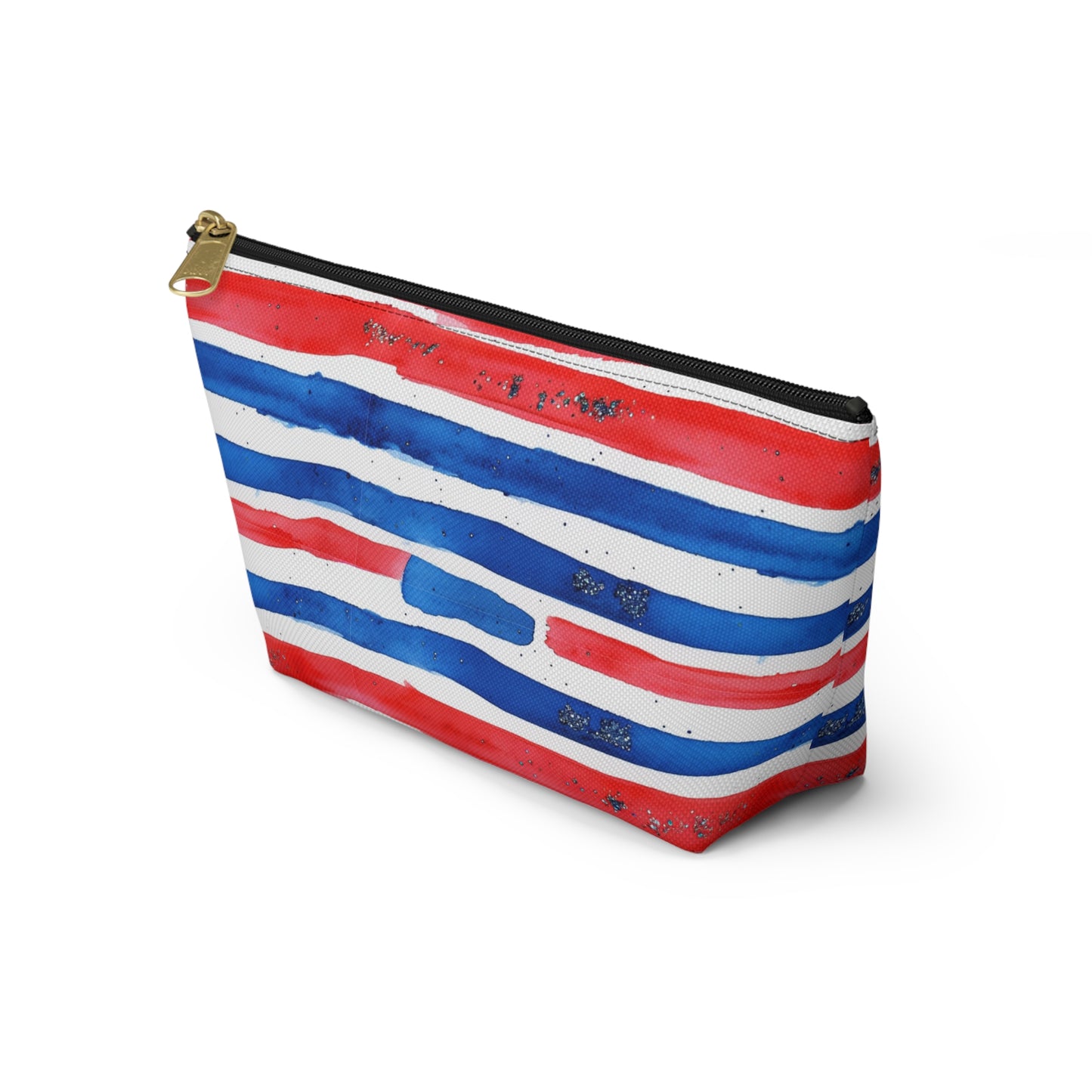 Buffalo Bills Watercolor Striped Accessory Pouch w T-bottom